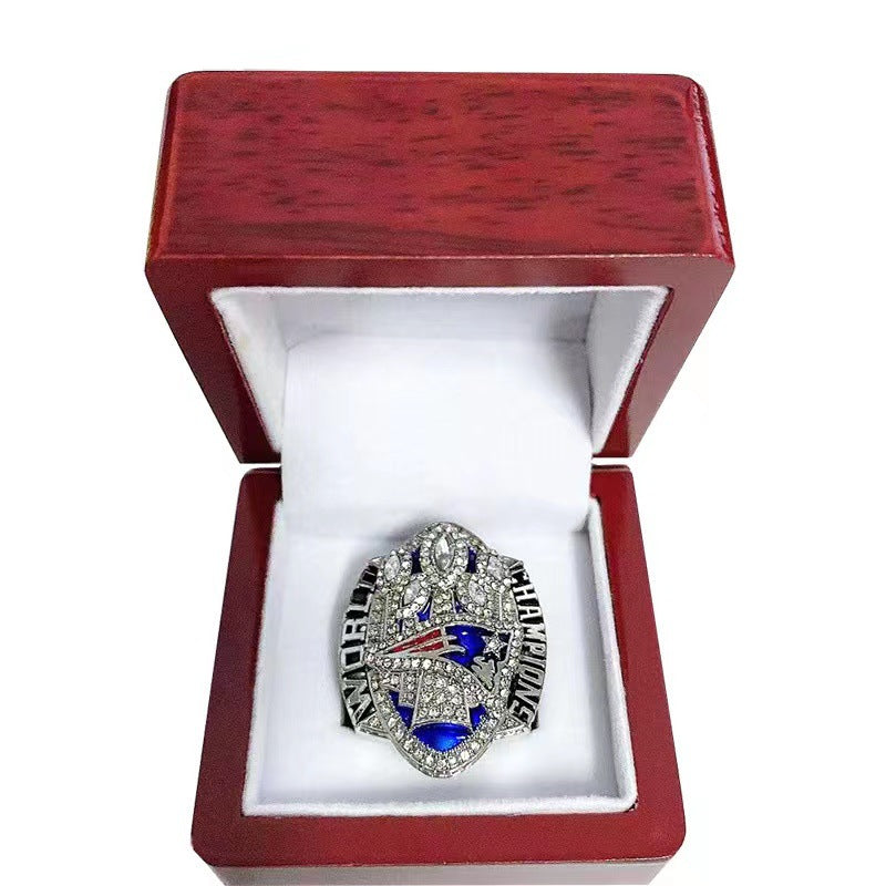 2018 New England Football Championship LIII Ring - Collectible Replica for Fans