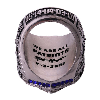 2018 New England Football Championship LIII Ring - Collectible Replica for Fans