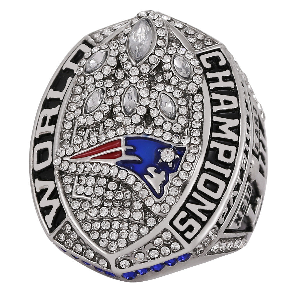 2018 New England Football Championship LIII Ring - Collectible Replica for Fans