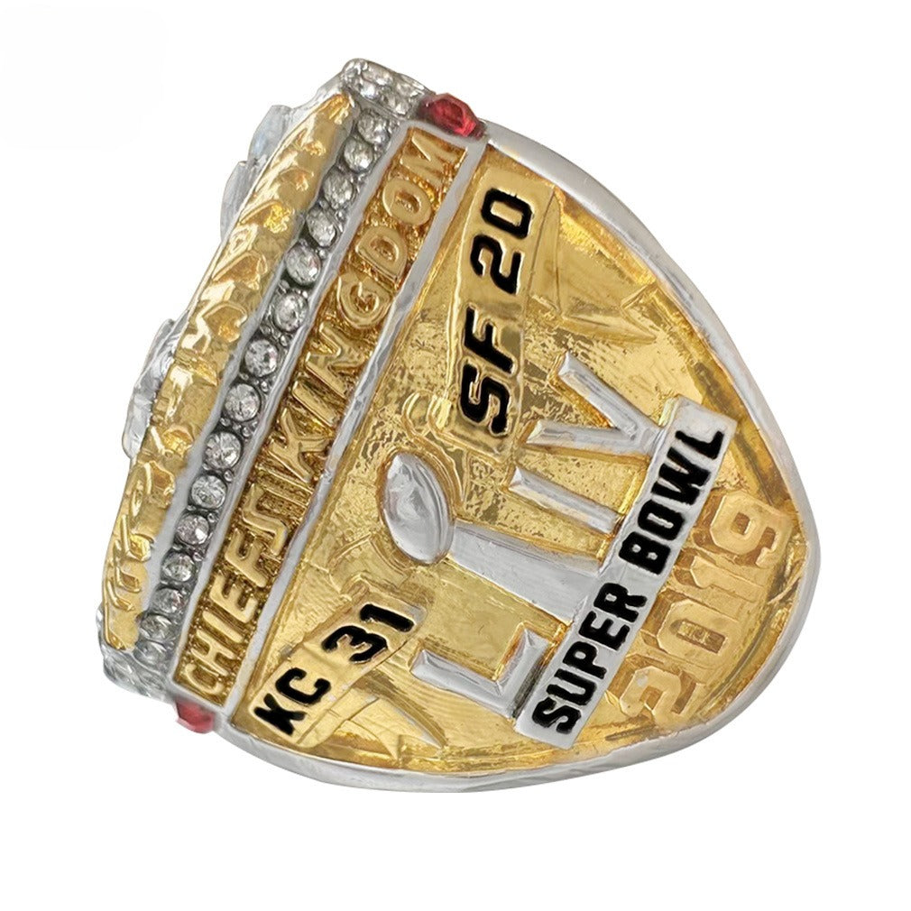 2019 Kansas City Football Championship LIV Ring Replica – Limited Edition Collectible Gift