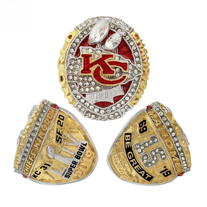 2019 Kansas City Football Championship LIV Ring Replica – Limited Edition Collectible Gift