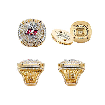 2020 Tampa Bay Football Championship LV Ring – Premium Collectible Keepsake