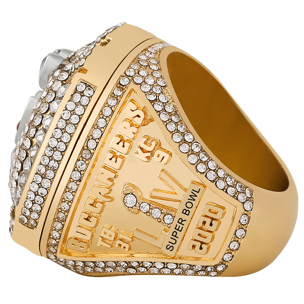 2020 Tampa Bay Football Championship LV Ring – Premium Collectible Keepsake