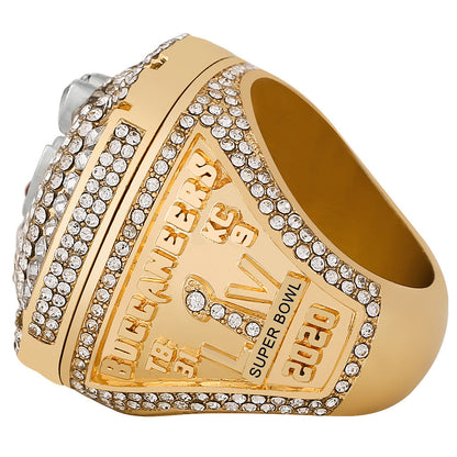 2020 Tampa Bay Football Championship LV Ring – Premium Collectible Keepsake