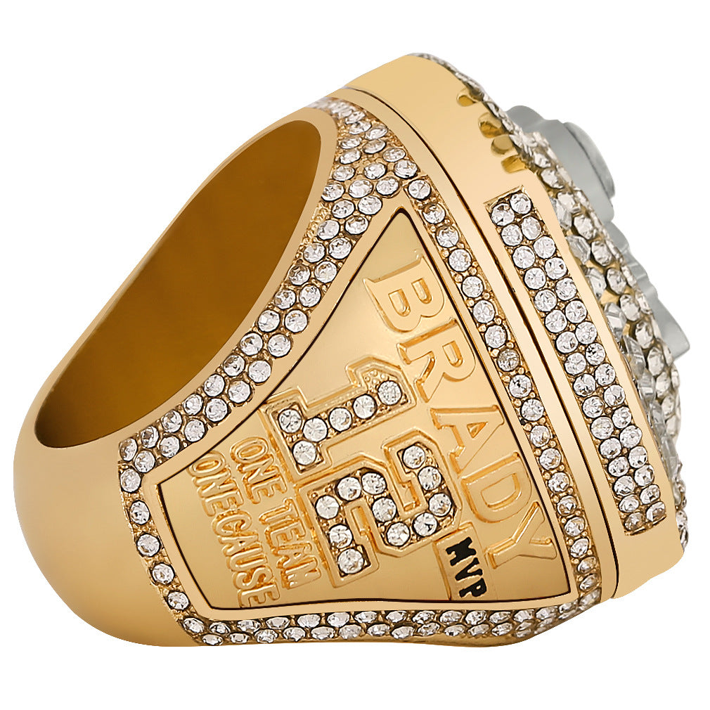 2020 Tampa Bay Football Championship LV Ring – Premium Collectible Keepsake