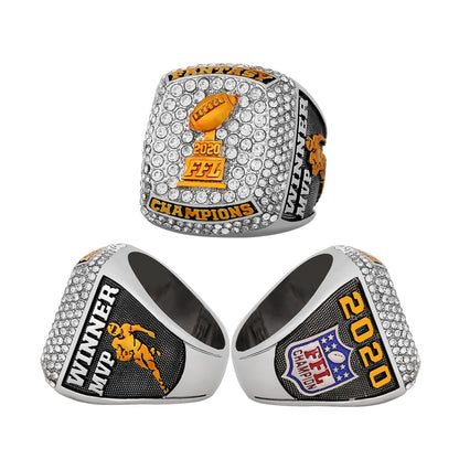 2020 FFL Championship Ring – Fan Souvenir Collectible Gift with Display Box