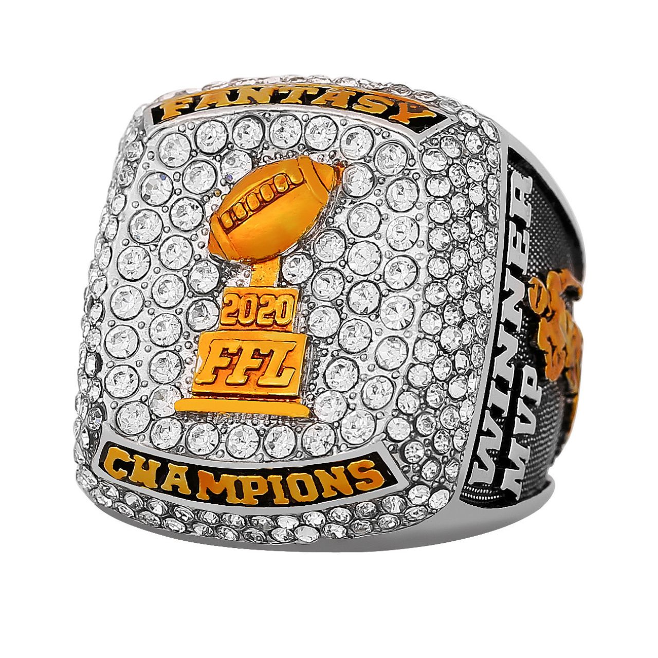 2020 FFL Championship Ring – Fan Souvenir Collectible Gift with Display Box
