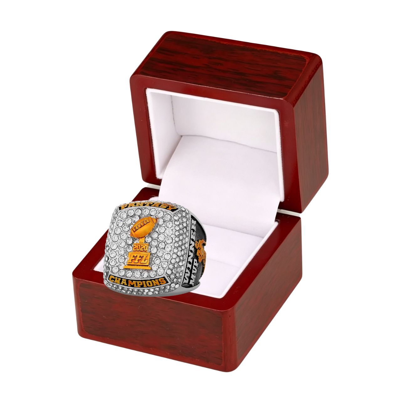 2020 FFL Championship Ring – Fan Souvenir Collectible Gift with Display Box