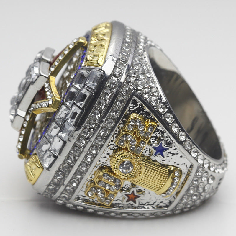 2022 Houston Baseball Championship Ring Replica – Fan Collectible Gift with Wooden Box