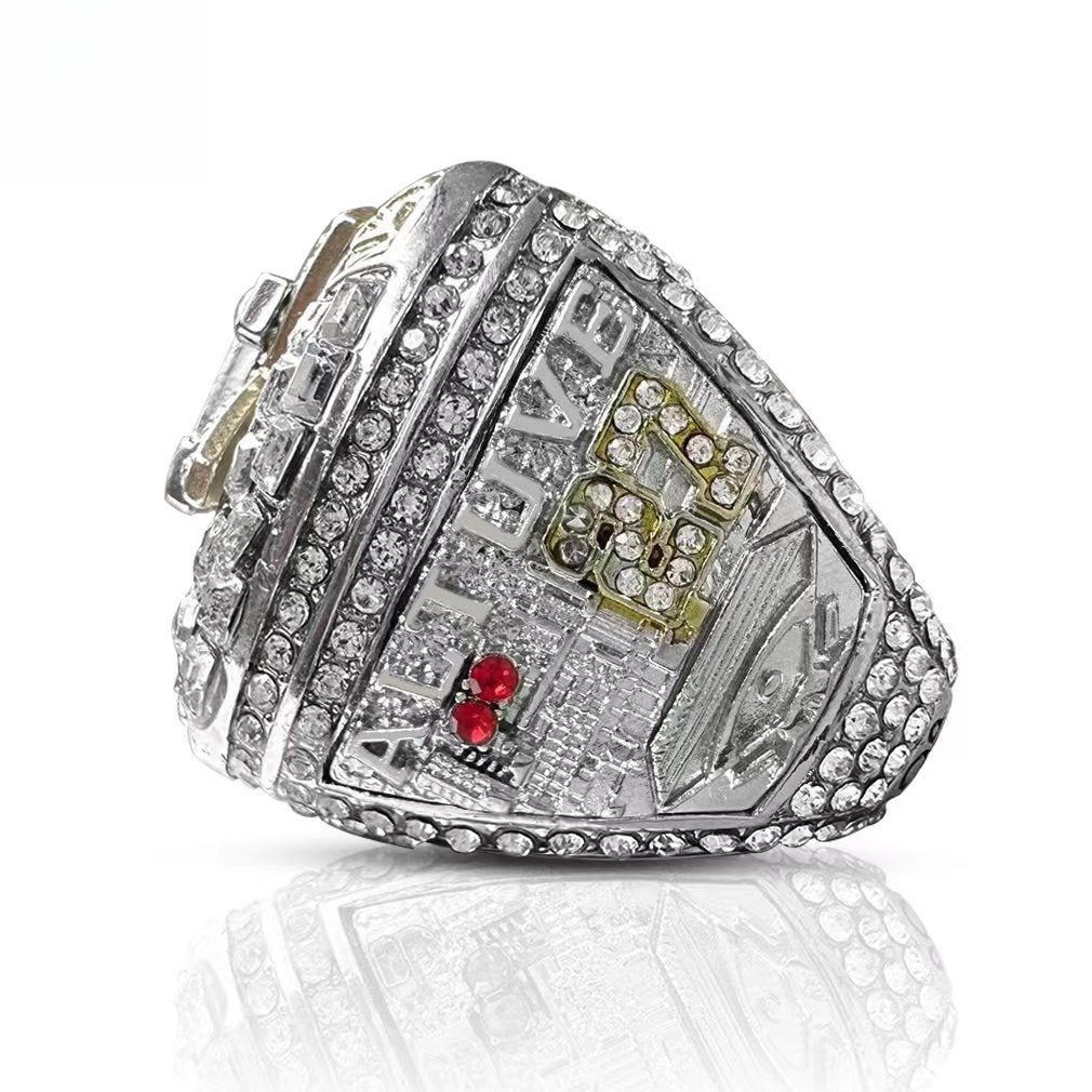 2022 Houston Baseball Championship Ring Replica – Fan Collectible Gift with Wooden Box