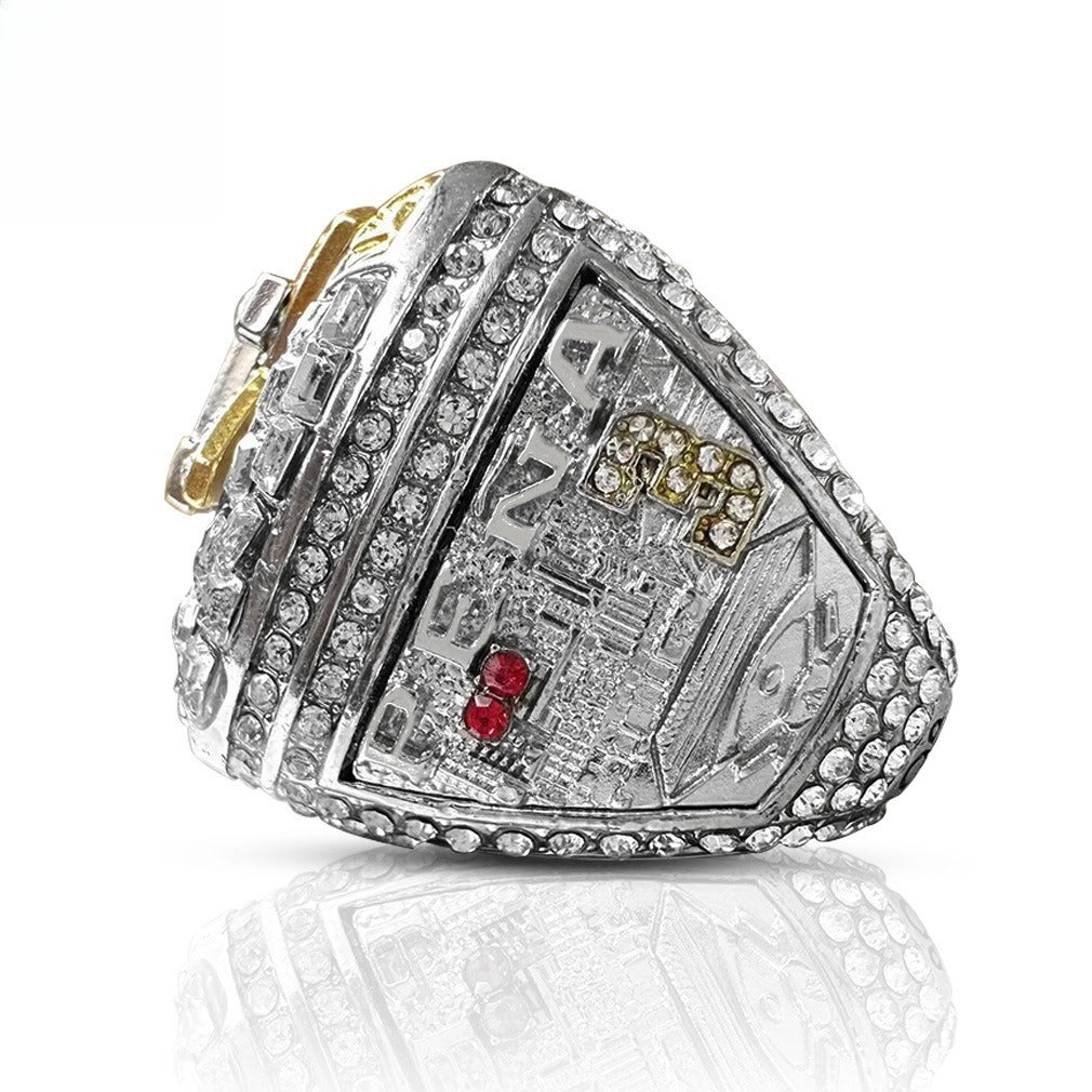 2022 Houston Baseball Championship Ring Replica – Fan Collectible Gift with Wooden Box