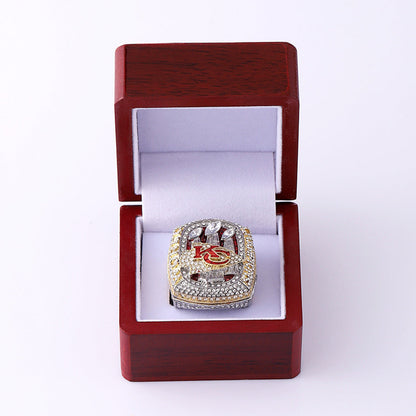 2022 Kansas City Football Championship LVII Ring – #15 Collectible