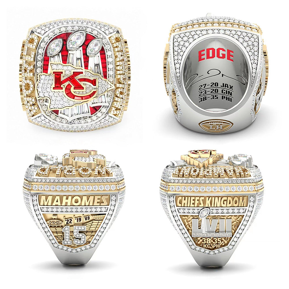 2022 Kansas City Football Championship LVII Ring – #15 Collectible
