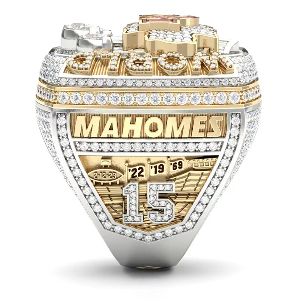 2022 Kansas City Football Championship LVII Ring – #15 Collectible