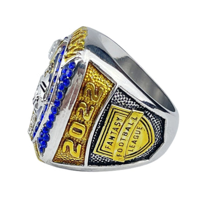 2022 Fantasy Football League Championship Ring – Gift for Sports Fans