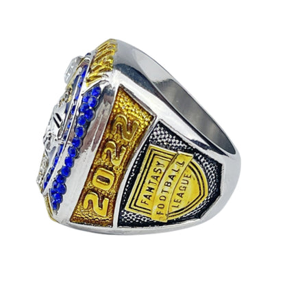 2022 Fantasy Football League Championship Ring – Gift for Sports Fans