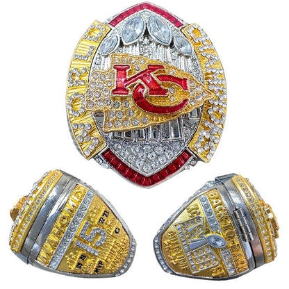 2023 Kansas City Football Championship LVIII Ring – Patrick Mahomes #15 Collector’s Memorabilia