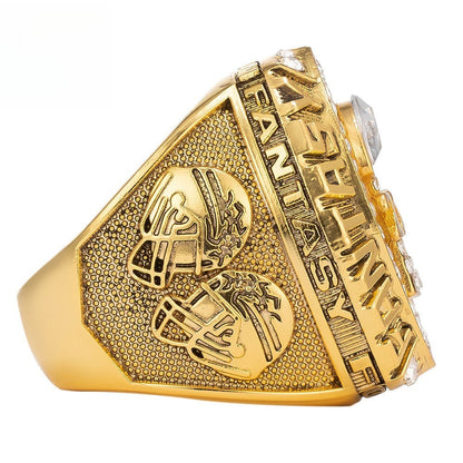 2024 Fantasy Football League Championship Ring – Champion Memorial Gift for Fans