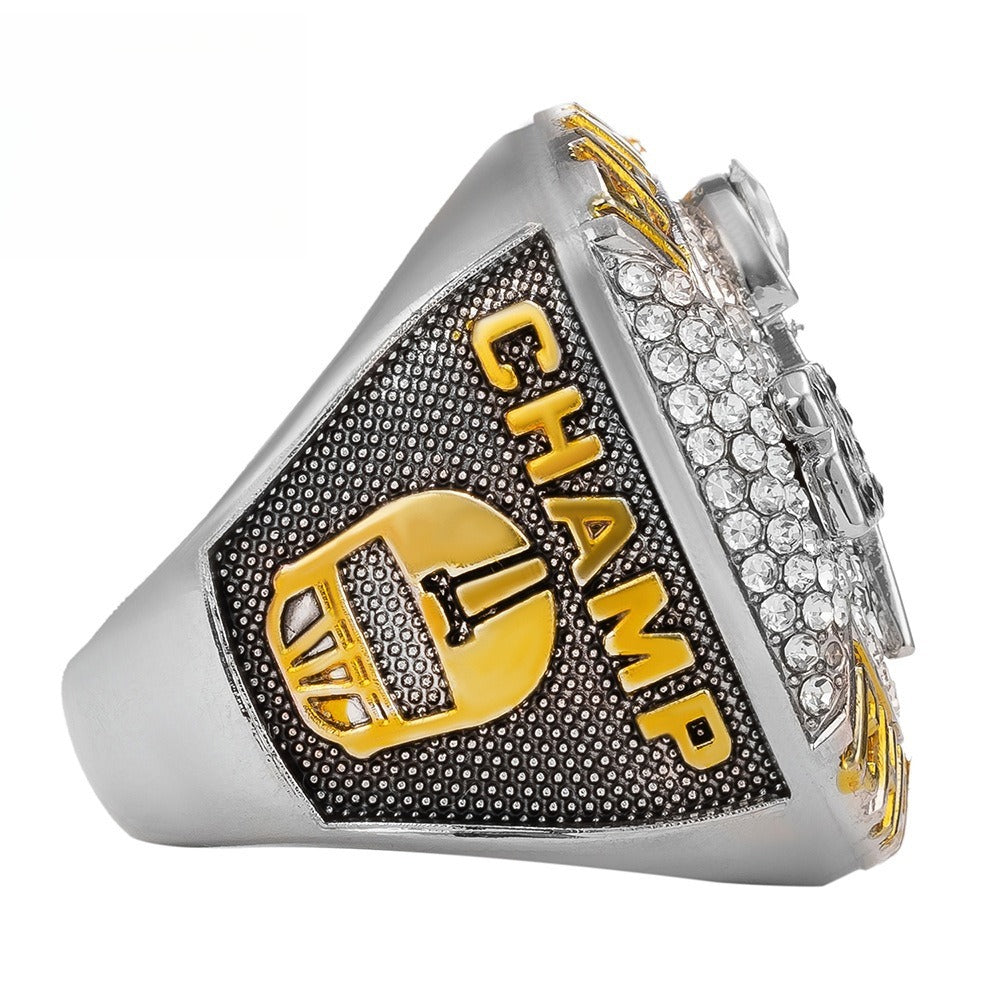 2024 Fantasy Football League Championship Ring – Collectible Sports Gift for Fans
