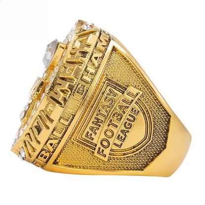 2024 Fantasy Football League Championship Ring – Champion Memorial Gift for Fans
