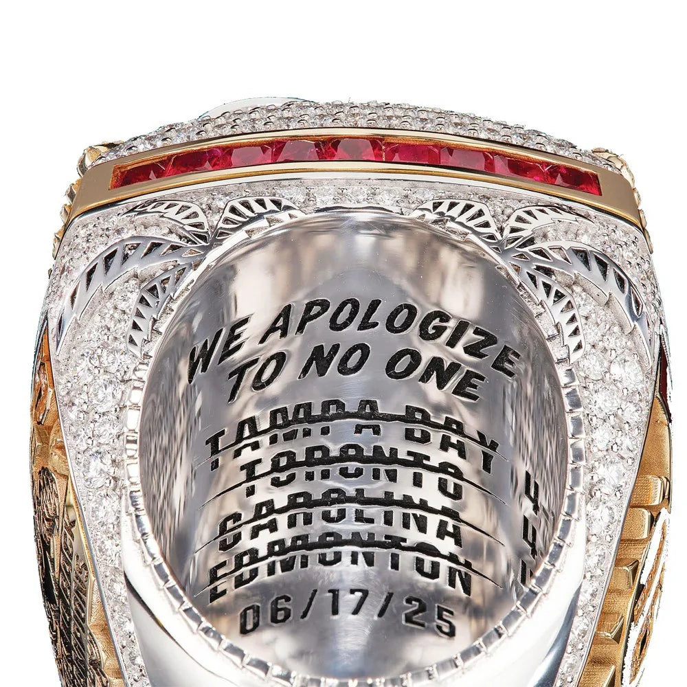 2025 Florida Hockey Championship Ring Replica – Fan Collectible Hockey Ring Gift