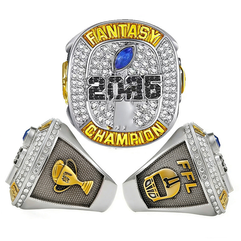 2026 FFL Fantasy Football Championship-Collectible Ring Gift for Sports Fans