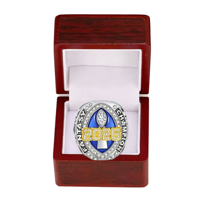 2026 FFL Championship Ring- Fan Collectible with Wooden Gift Box