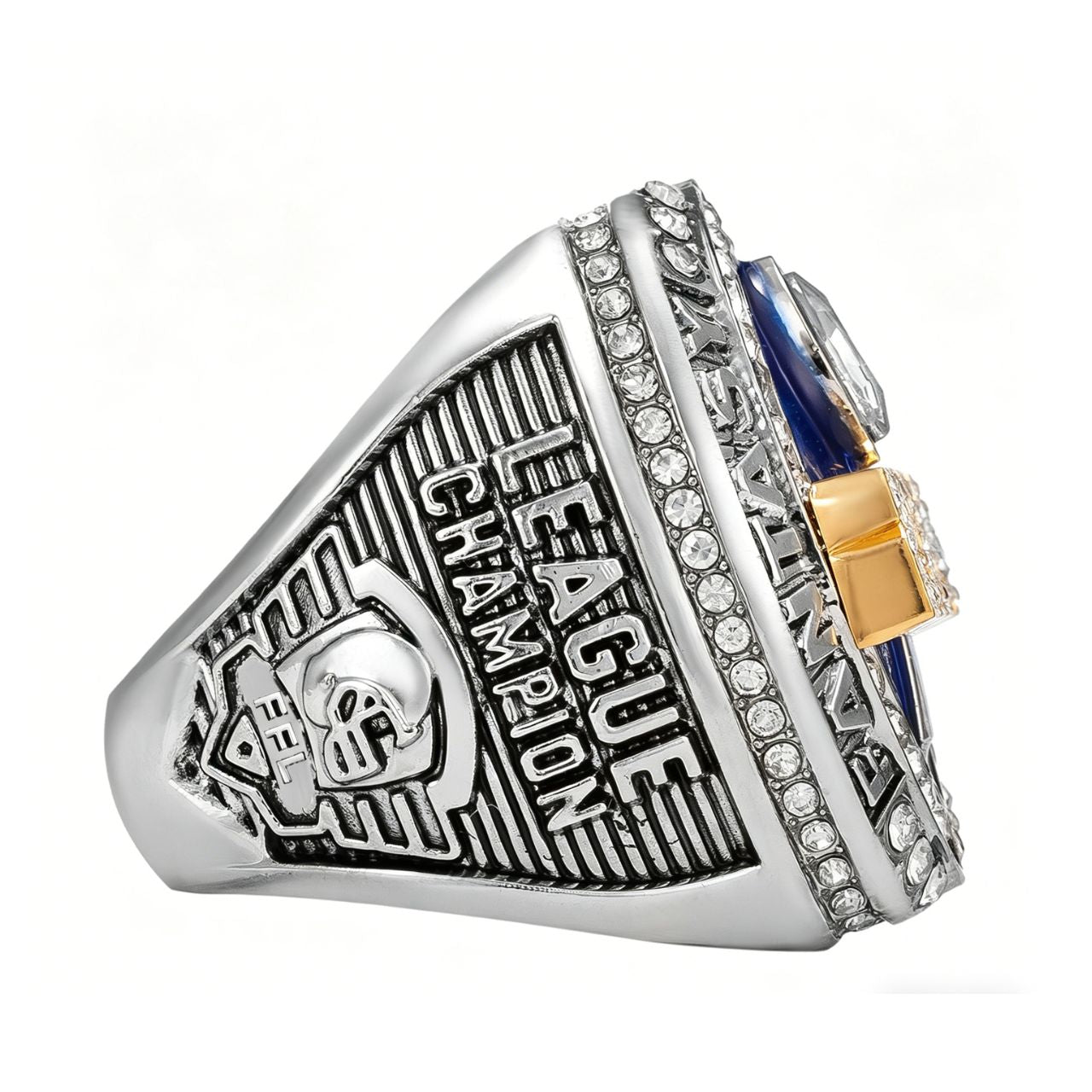 2026 FFL Championship Ring- Fan Collectible with Wooden Gift Box