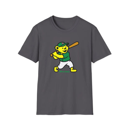 Baseball Edition Dancing Bear - Life is Dead T-Shirt