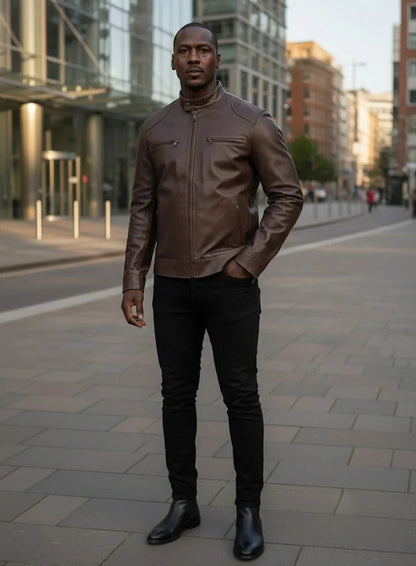 Michael Jordan Leather Jacket