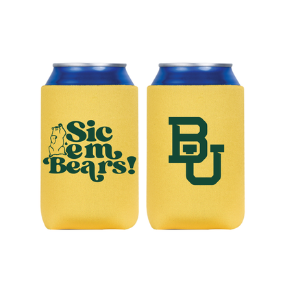Baylor Koozie - Yellow
