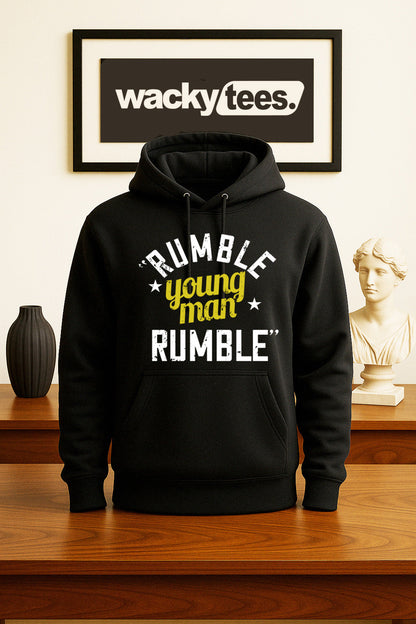 Muhammad Bee Ali Young Man Rumble Ready Boxing Legend Graphic Tee Shirt