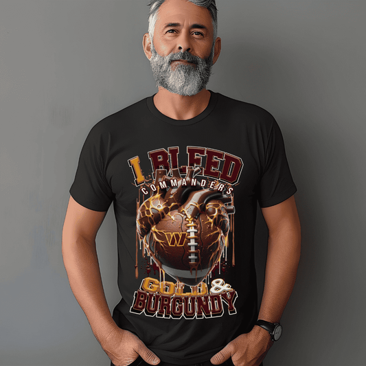 I Bleed Commanders Unisex Tee