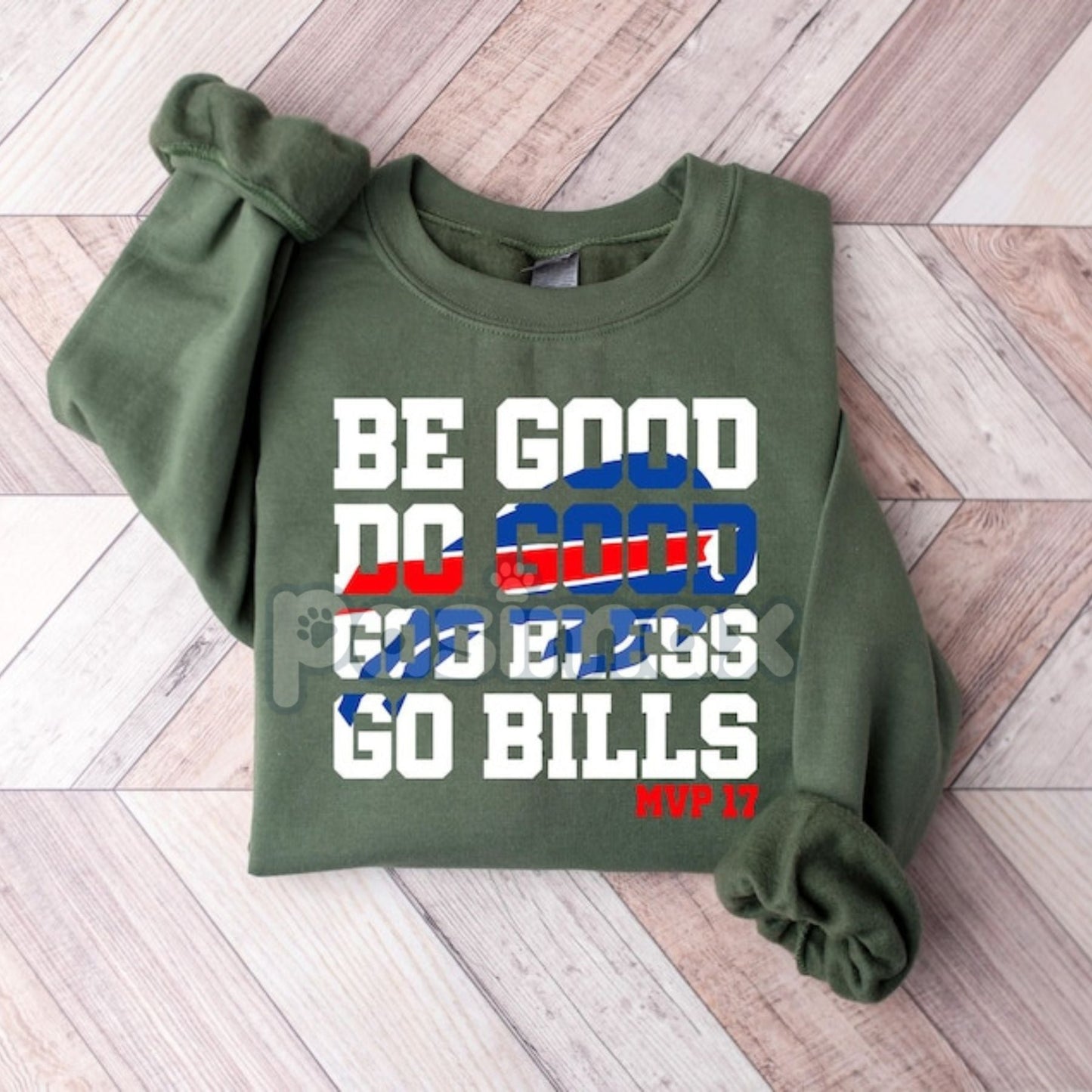 Josh Allen MVP 17 Sweatshirt – Buffalo Bills Fan Apparel