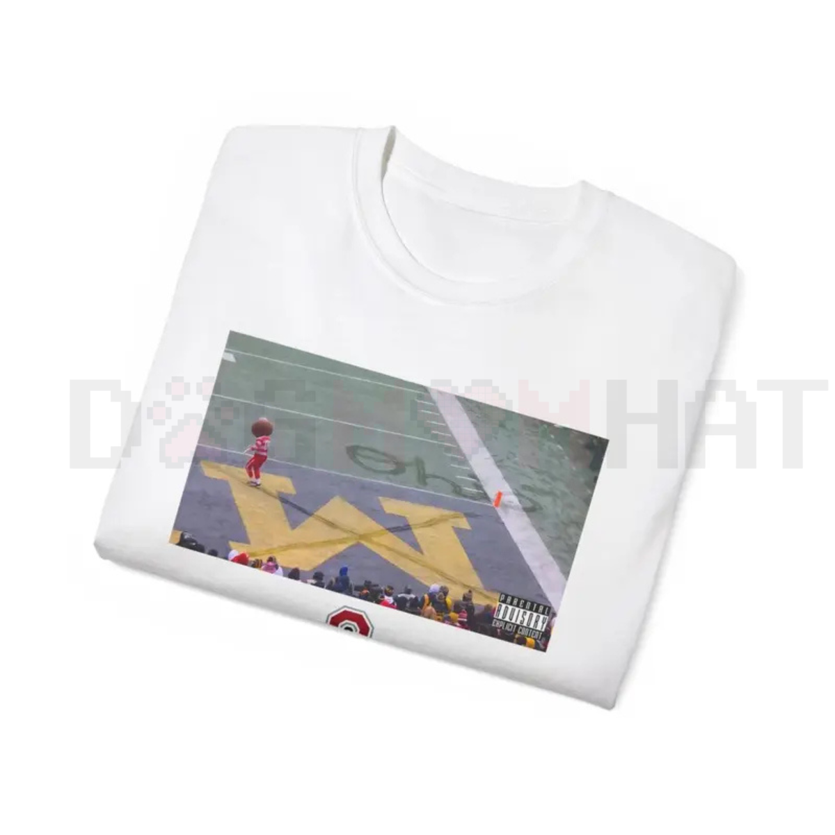Buckeye Ohio Snow T-Shirt – Game Day Football Fan Gift Tee