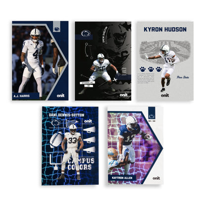 Penn State University Football 2025 Trading Cards - Platinum Box (Guaranteed Autograph)