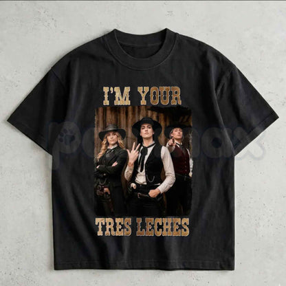 I’m Your Tres Leches Graphic T-Shirt – Caitlin Clark, Sophie Cunningham, Lexie Hull Western Basketball Unisex Cotton Shirt