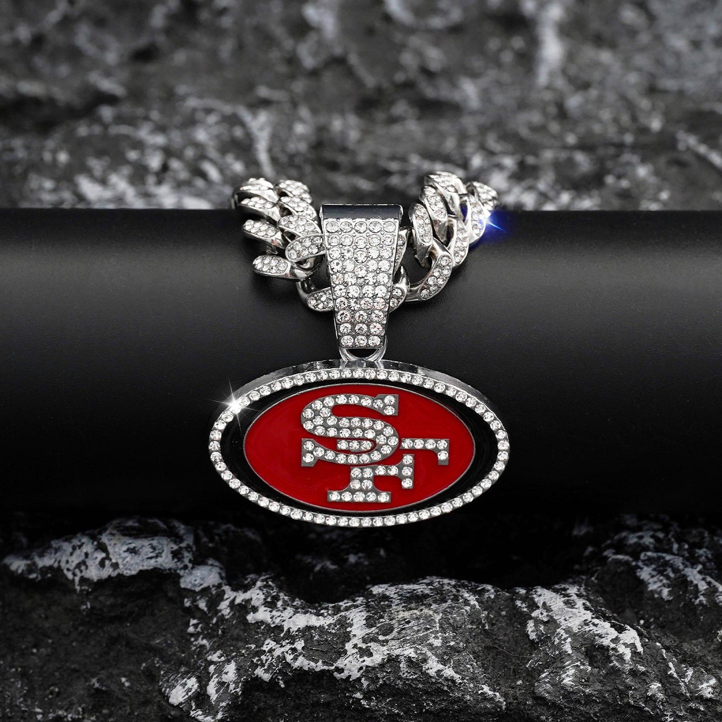 San Francisco Emblem Pendant Necklace – Hip Hop Gift for Fans