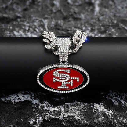 San Francisco Emblem Pendant Necklace – Hip Hop Gift for Fans