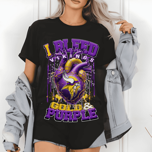 I Bleed Vikings Unisex Tee