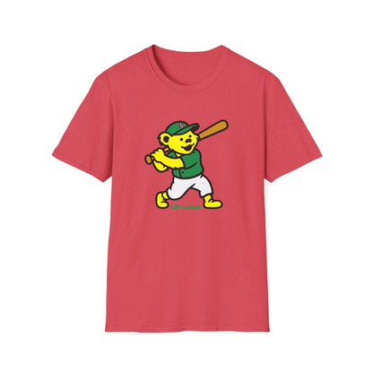 Baseball Edition Dancing Bear - Life is Dead T-Shirt