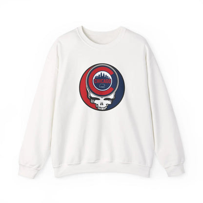 Chicago Cubs Original StealieCrewneck Sweatshirt