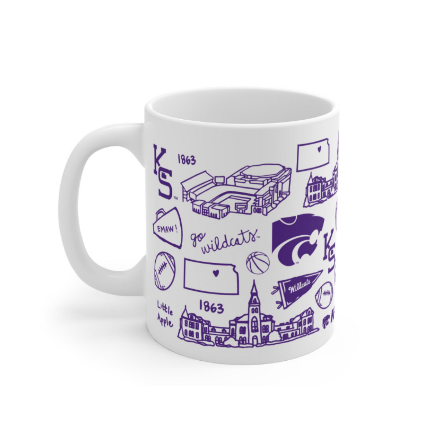 Kansas State 11oz Mug