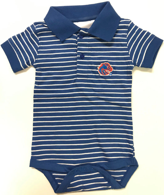 Boise State Jersey Stripe Golf Creeper