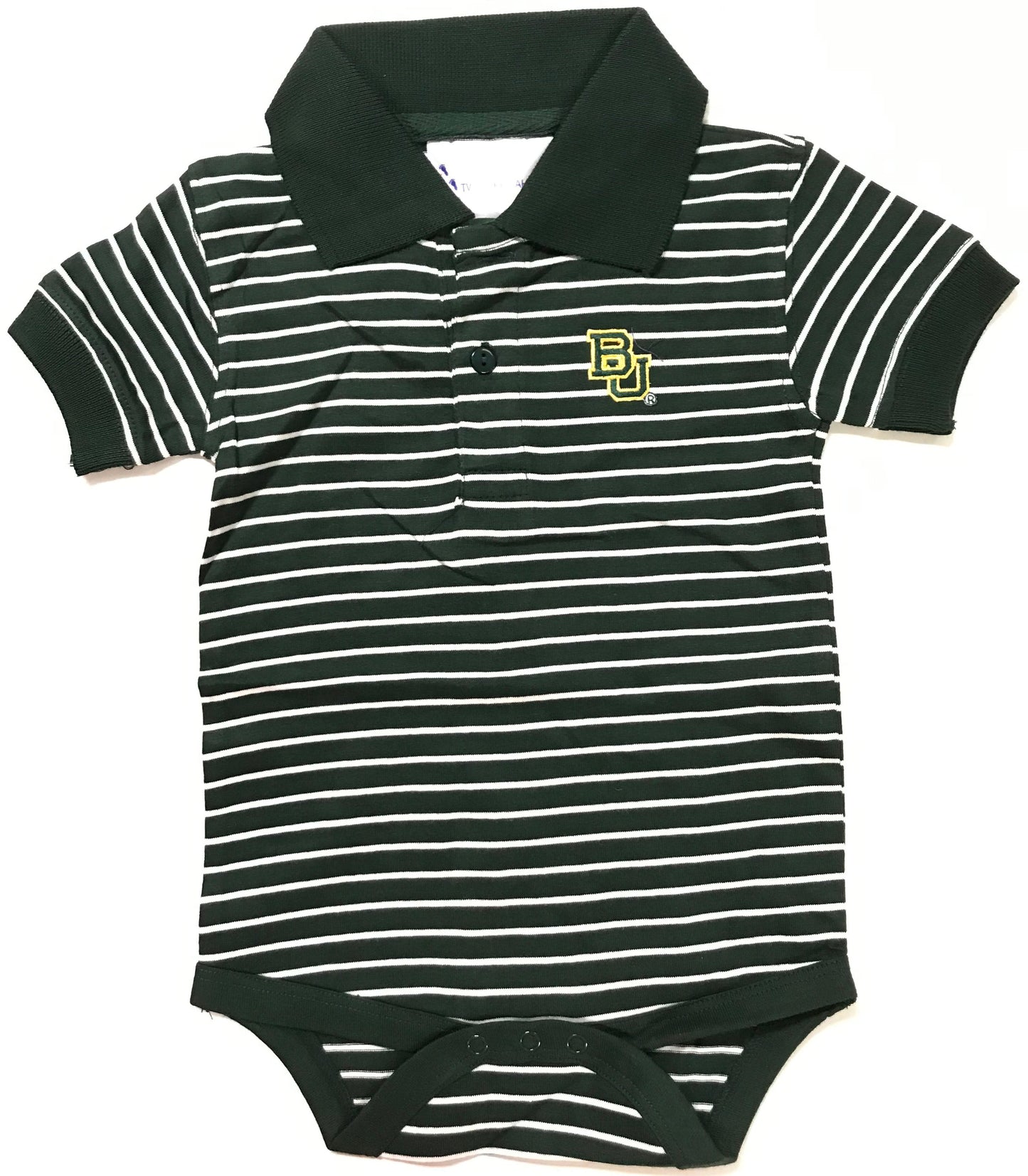 Boston University Jersey Stripe Golf Creeper