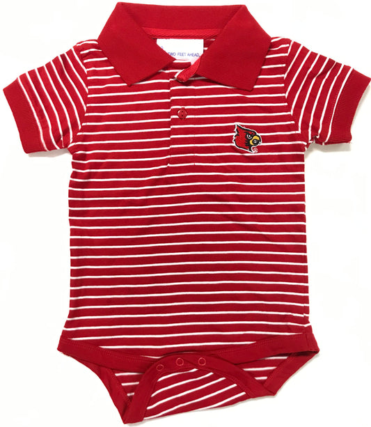 Louisville Jersey Stripe Golf Creeper