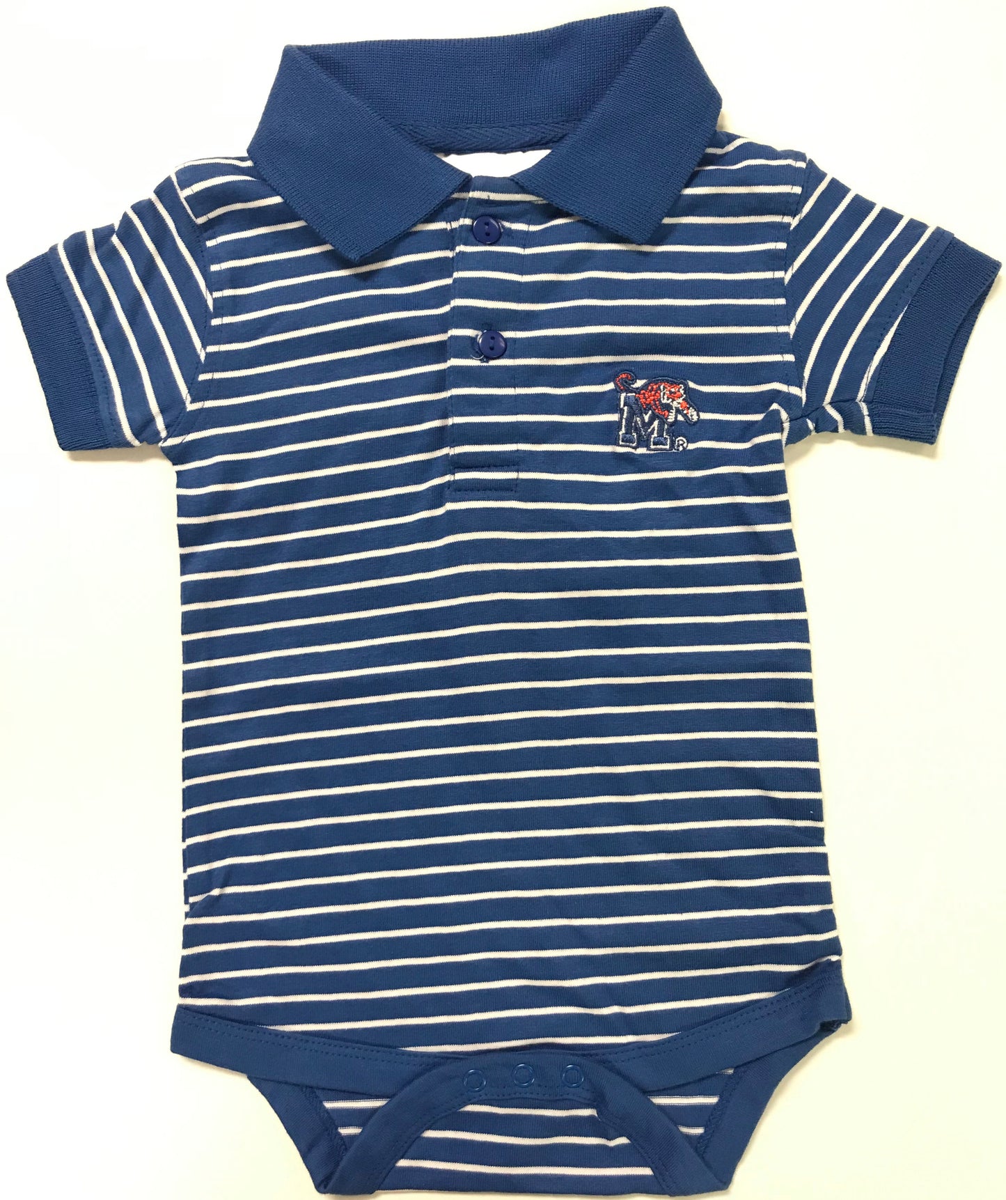 Memphis Jersey Stripe Golf Creeper