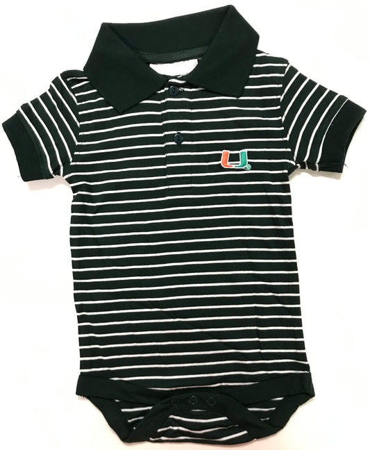 Miami Jersey Stripe Golf Creeper