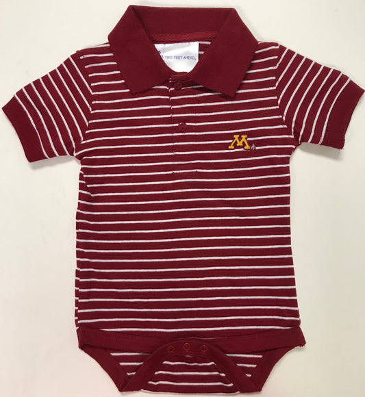 Minnesota Jersey Stripe Golf Creeper