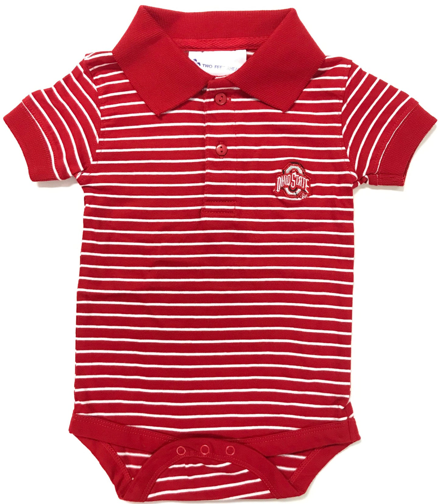 Ohio State Jersey Stripe Golf Creeper